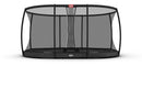 BERG Grand Champion InGround 520 x 345 Grey + Safety Net DLX XL