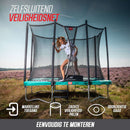 BERG Ultim Favorit InGround 280 Grey + Safety Net Comfort