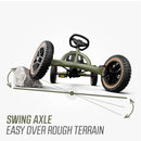 Berg Buddy Trail Green + Handbrake