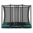 BERG Ultim Favorit InGround 280 Green + Safety Net Comfort