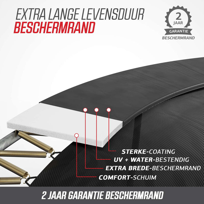 BERG Ultim Champion InGround 330 Grey + Safety Net Deluxe