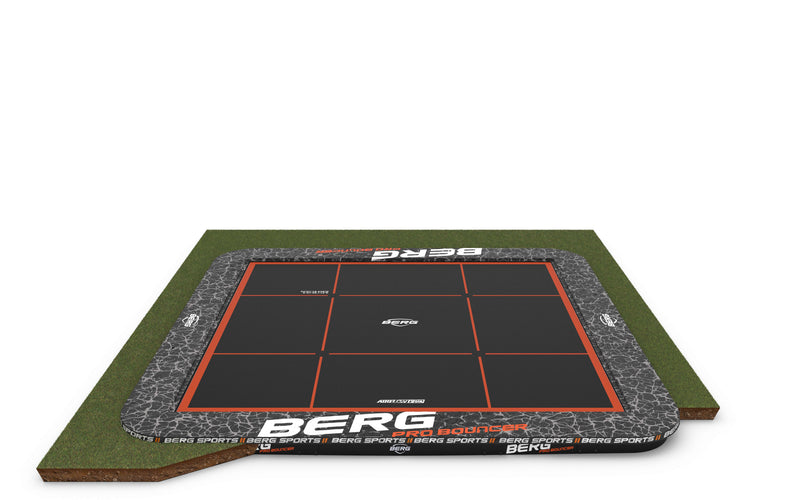 BERG SPORTS Ultim Pro Bouncer FlatGround 500 x 500 Grey