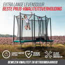 BERG Ultim Favorit InGround 280 Grey + Safety Net Comfort