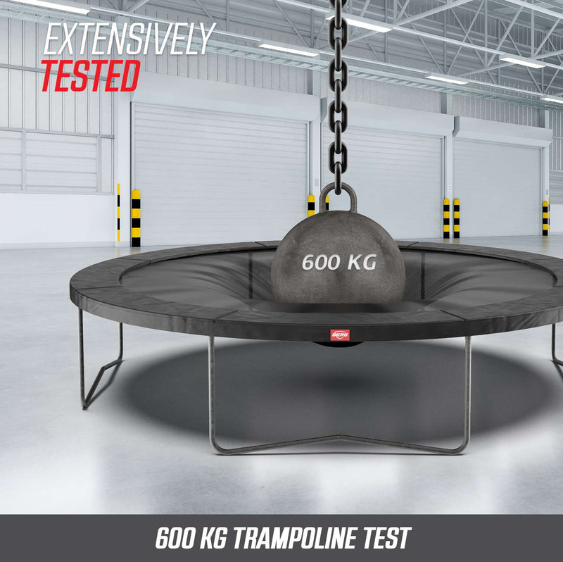 BERG Ultim Favorit InGround 280 Black + Safety Net Comfort