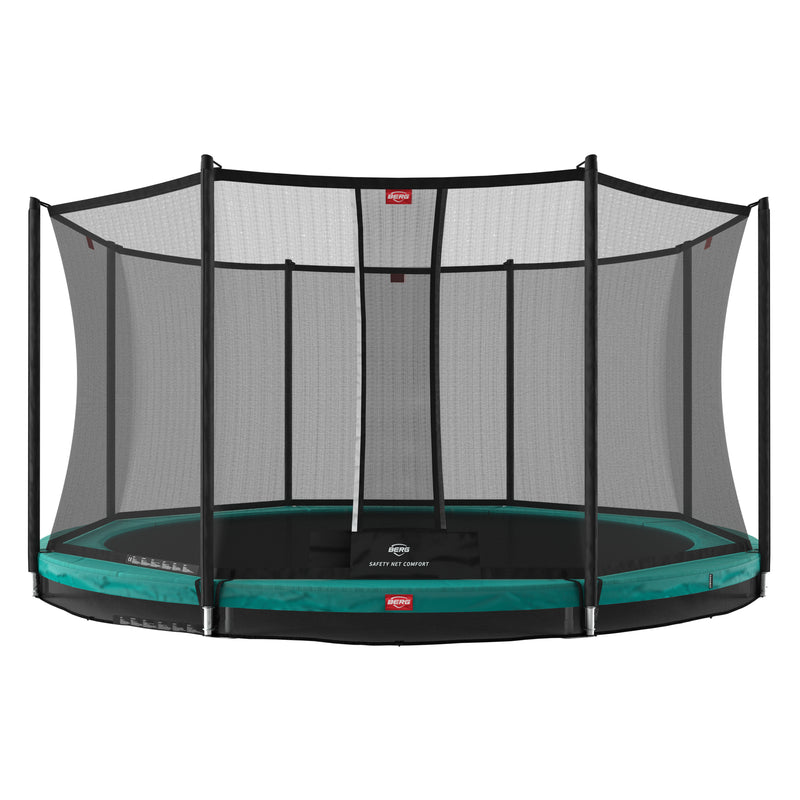 BERG Favorit InGround 380 Green + Safety Net Comfort