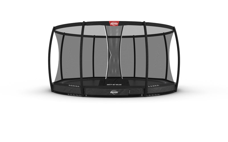 BERG Elite InGround 430 Grey + Safety Net Deluxe