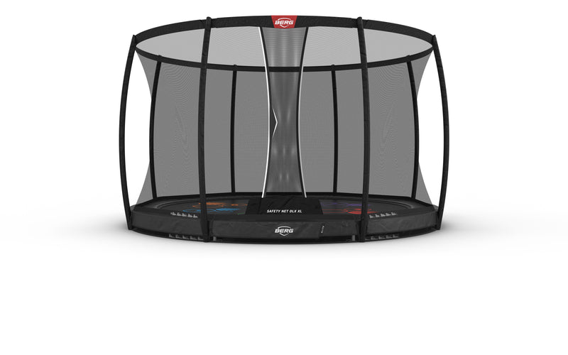 BERG Elite InGround 430 Grey Levels + Safety Net DLX XL