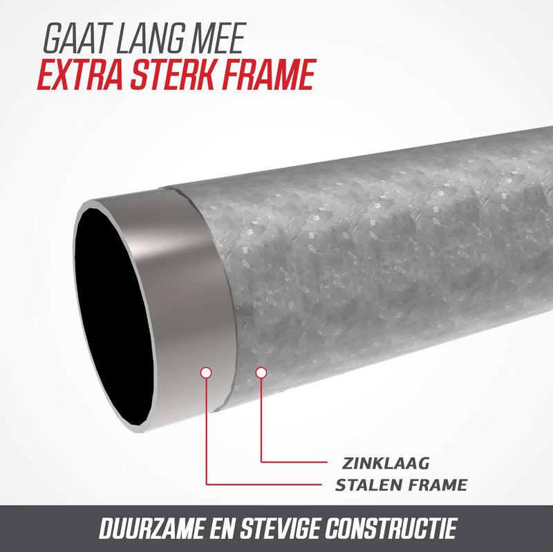 BERG Ultim Elite Regular 500 x 300 Grey + Safety Net DLX XL