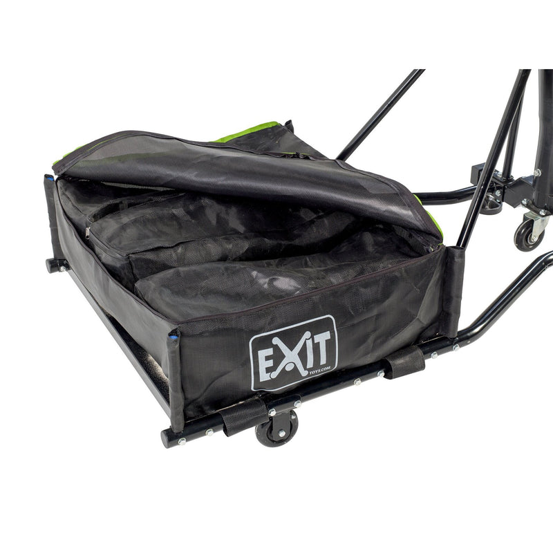 EXIT Galaxy verplaatsbaar basketbalbord op wielen met dunkring