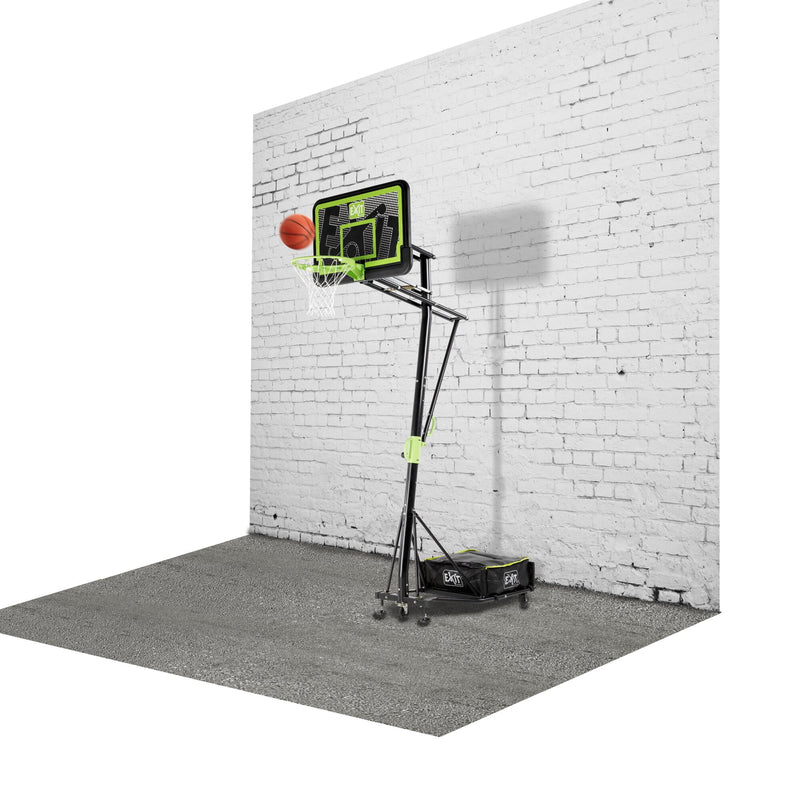 EXIT Galaxy verplaatsbaar basketbalbord op wielen - black edition