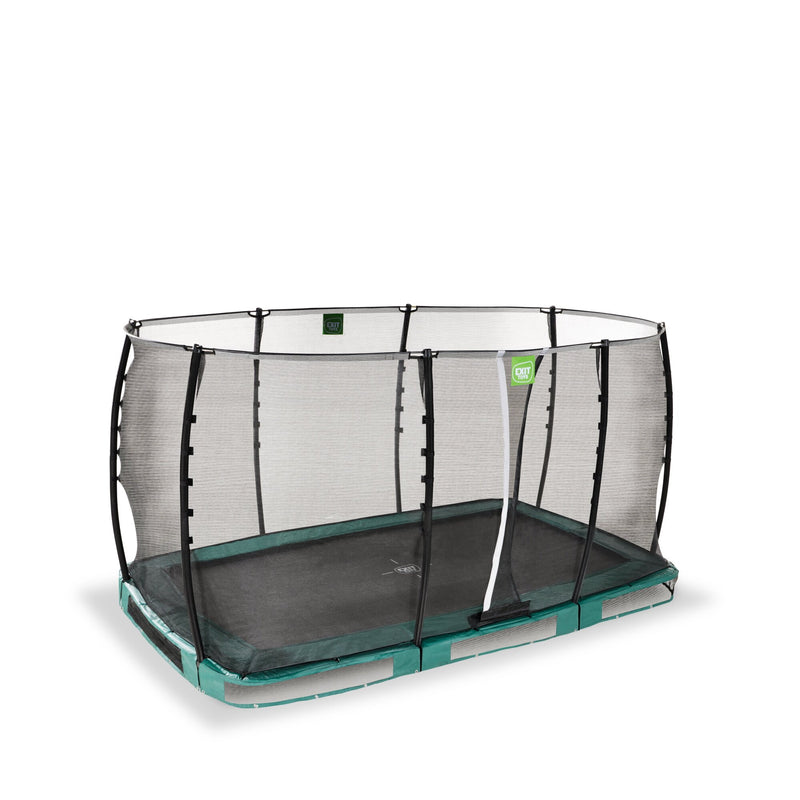 EXIT Allure Premium inground trampoline 244x427cm zwart