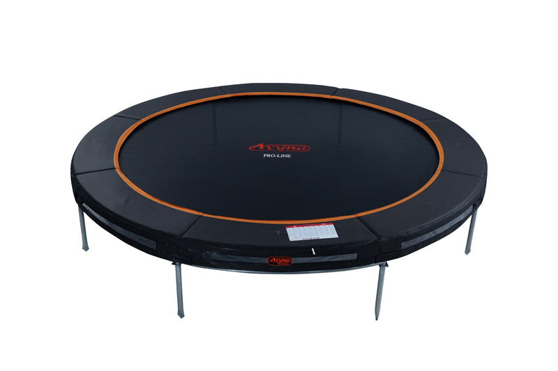 Avyna Pro-Line InGround trampoline rand Ø430cm (14) - Zwart