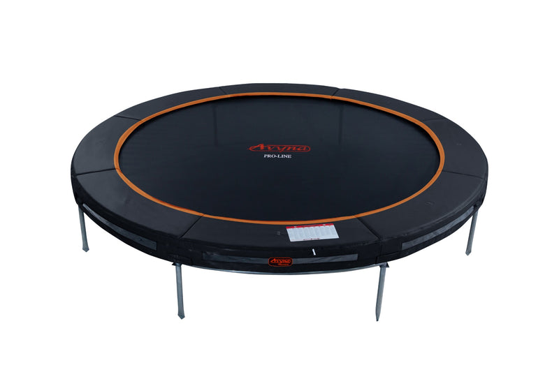 Avyna Pro-Line InGround trampoline rand Ø365cm (12) - Zwart