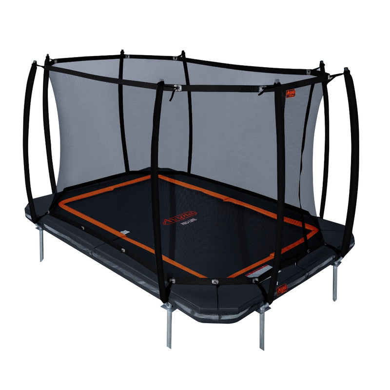 Avyna Pro-Line InGround Trampoline 380x255 (238) met veiligheidsnet – Zwart