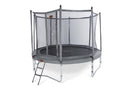 Pro-Line ø 305 trampoline met net & GRATIS trapje, grijs