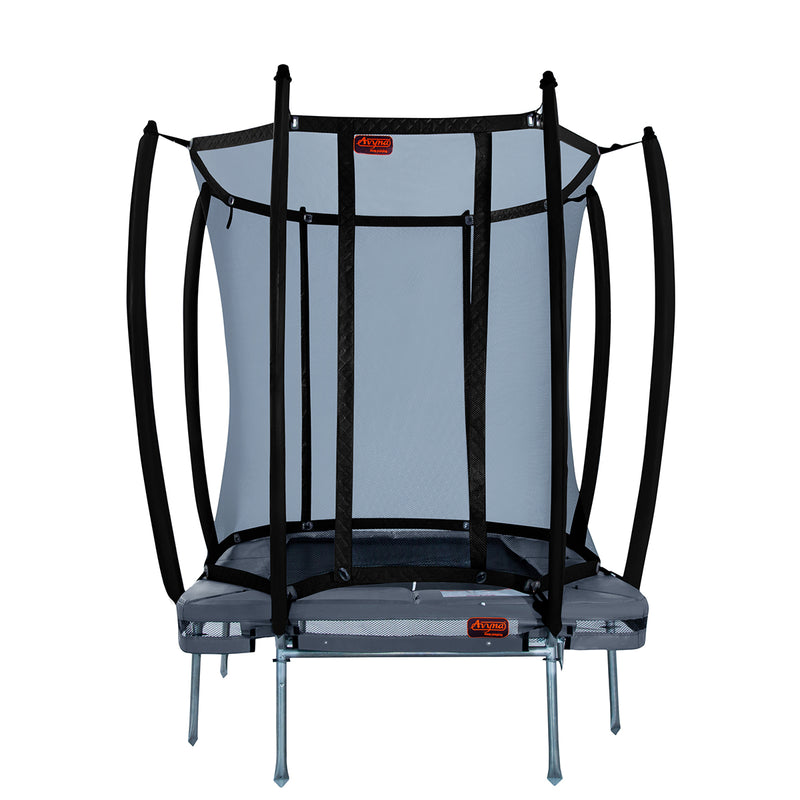 Avyna Pro-Line InGround Trampoline 275x190 (213) met veiligheidsnet – Grijs