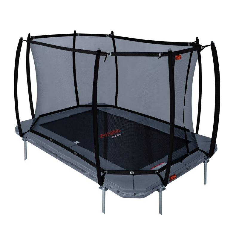 Avyna Pro-Line InGround Trampoline 340x240 (234) met veiligheidsnet – Grijs