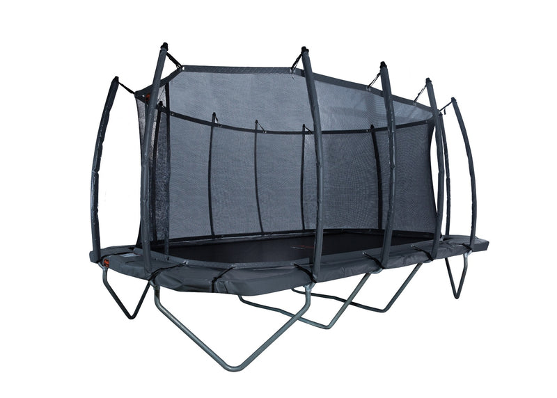 Avyna Pro-Line Trampoline 520x305 (352) met veiligheidsnet – Grijs