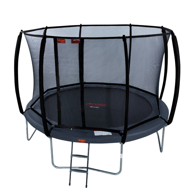 Avyna Pro-Line Trampoline met veiligheidsnet Ø365 (12) – Grijs