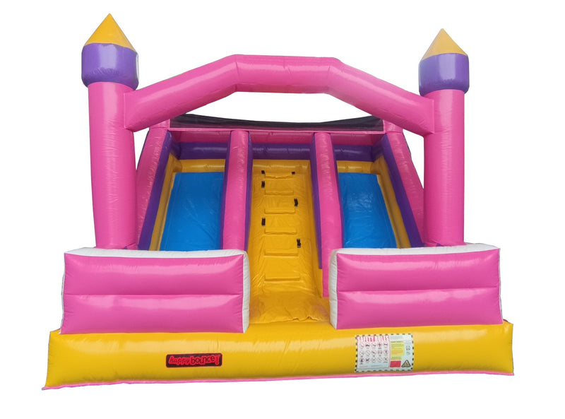 Springkussen Double Slide and Fun Girls (pvc) – Avyna