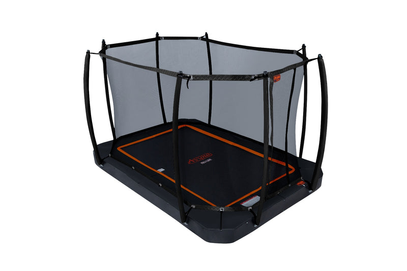 Avyna Trampoline FlatLevel 305x225 (223) met net – Zwart