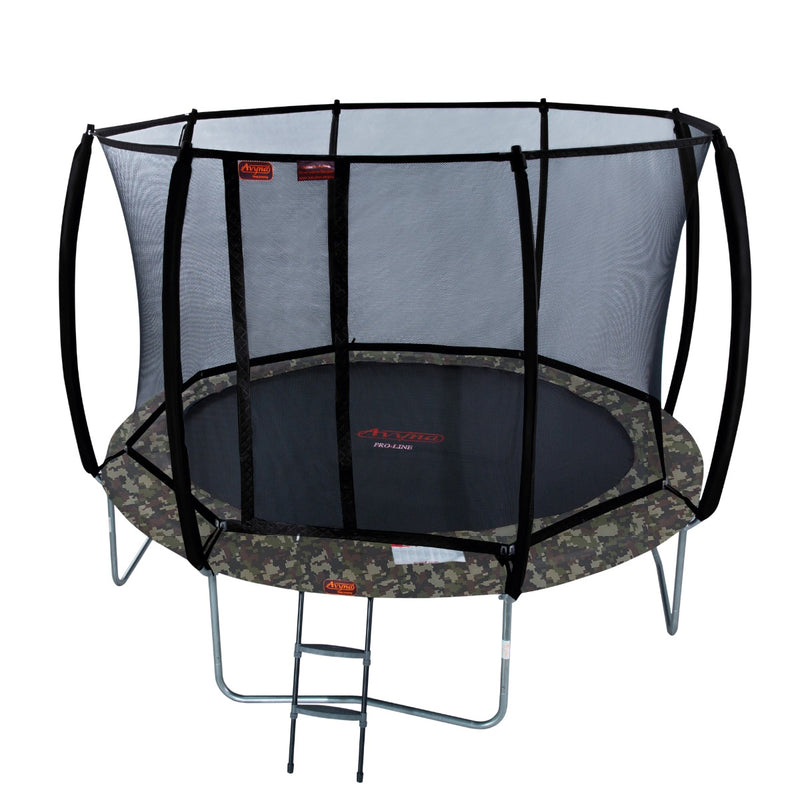 Avyna Pro-Line Trampoline met veiligheidsnet Ø430 (14) – Camouflage