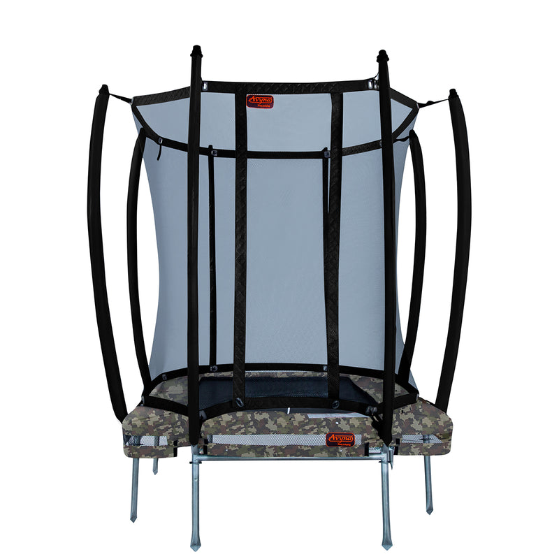 Avyna Pro-Line InGround Trampoline 275x190 (213) met veiligheidsnet – Camouflage