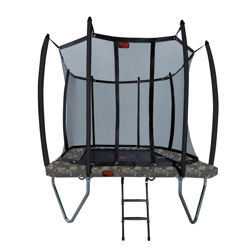 Avyna Pro-Line Trampoline 340x240 (234) met veiligheidsnet – Camouflage