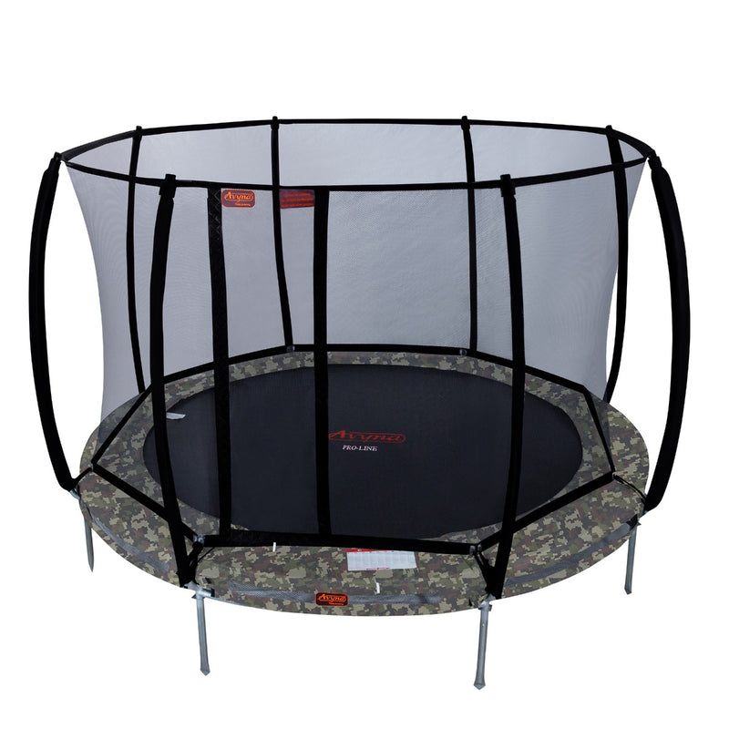 Avyna Pro-Line InGround Trampoline Ø365 (12) met veiligheidsnet – Camouflage