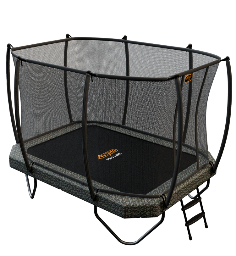 Avyna Pro-Line Trampoline 340x240 (234) met veiligheidsnet – Camouflage