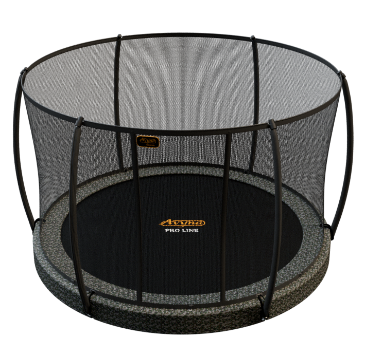 Avyna Pro-Line InGround Trampoline Ø305 (10) met veiligheidsnet – Camouflage