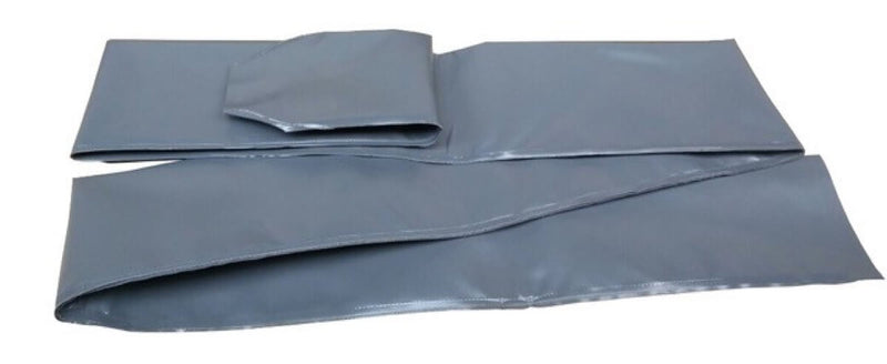 Sleeve set grey - 8 pcs - for trampoline 12-14-234-238