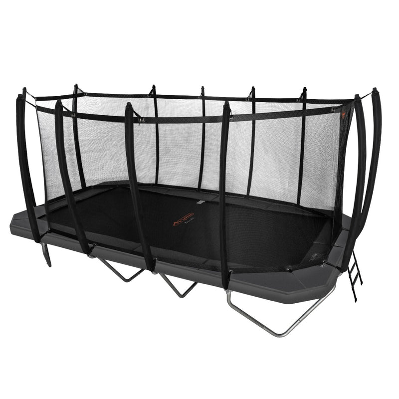 Avyna Pro-Line Trampoline 520x305 (352) met veiligheidsnet – Grijs