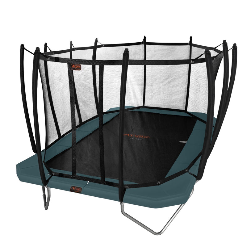 Avyna Pro-Line Trampoline 520x305 (352) met veiligheidsnet – Groen