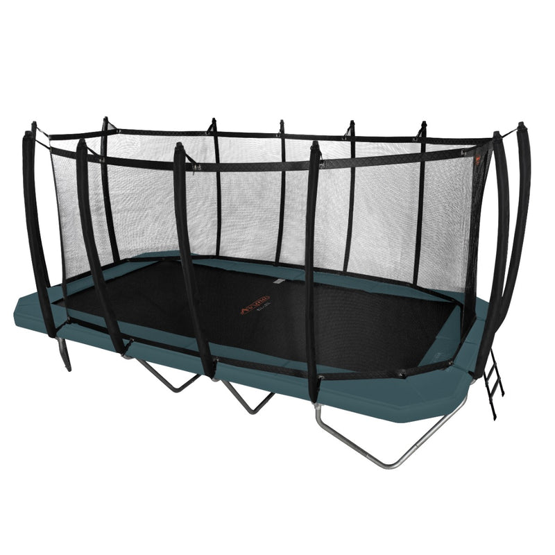 Avyna Pro-Line Trampoline 520x305 (352) met veiligheidsnet – Groen