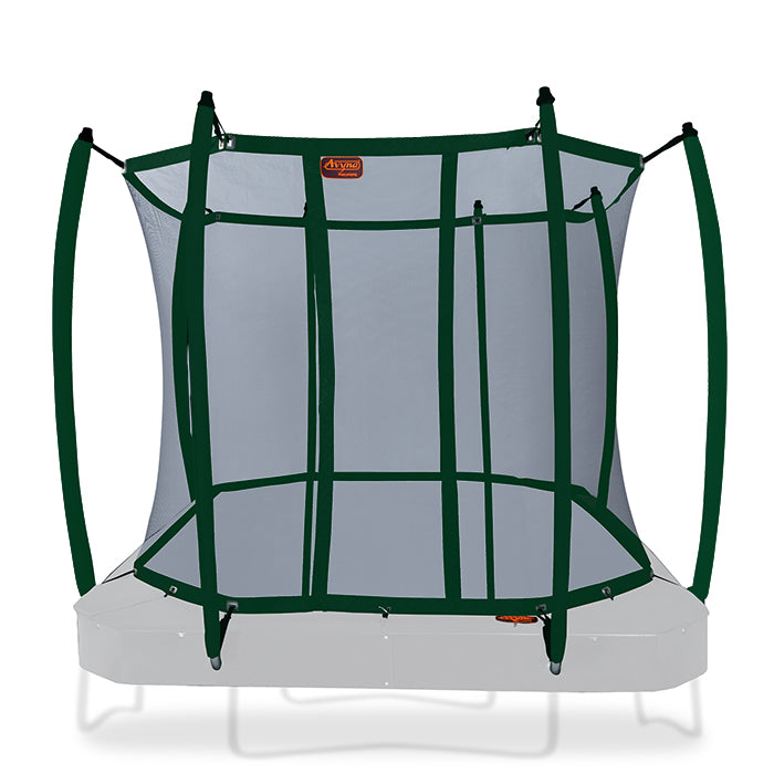 Veiligheidsnet voor trampoline 380x255 (238) - Groen