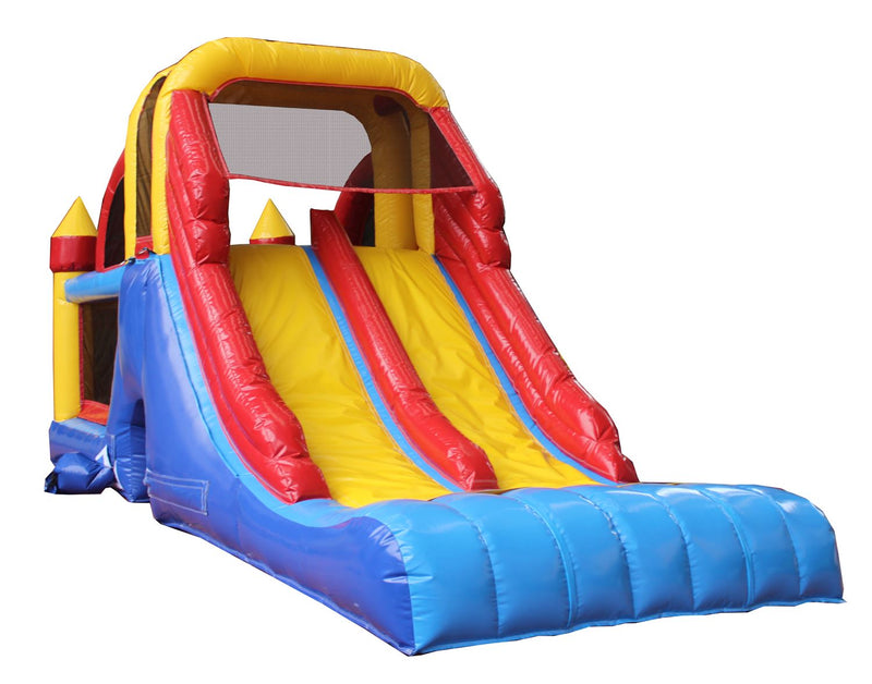 Springkussen Double Mega Slide (pvc) – Avyna