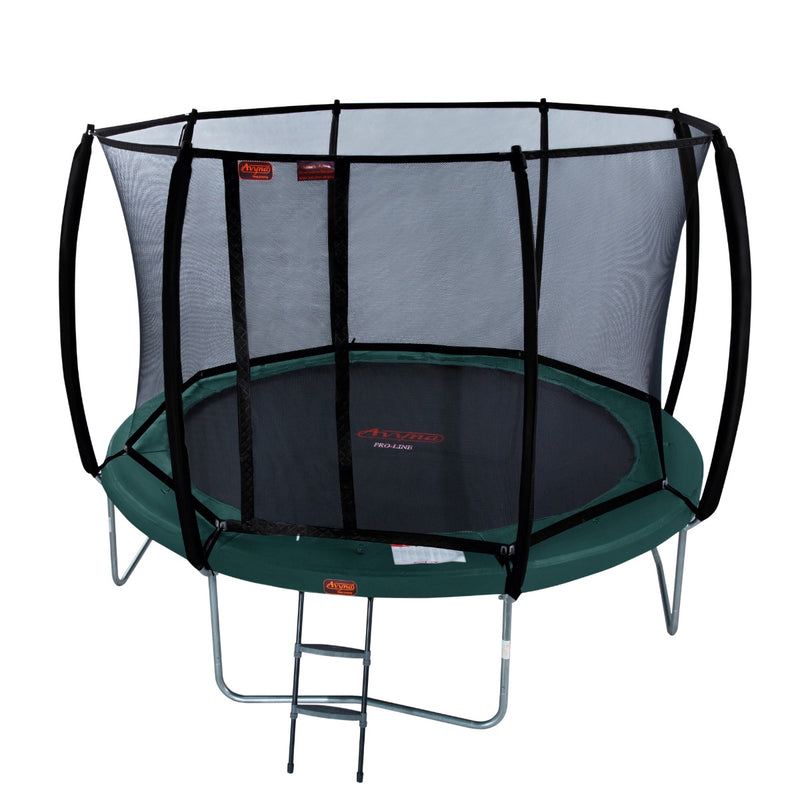 Avyna Pro-Line Trampoline met veiligheidsnet Ø365 (12) – Groen