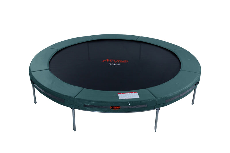 Avyna Pro-Line InGround Trampoline Ø245 (08) met veiligheidsnet – Groen