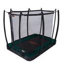 Avyna Trampoline FlatLevel 275x190 (213) met net – Groen