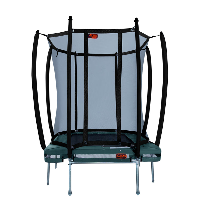 Avyna Pro-Line InGround Trampoline 275x190 (213) met veiligheidsnet – Groen