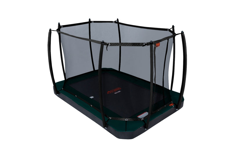 Avyna Trampoline FlatLevel 340x240 (234) met net – Groen