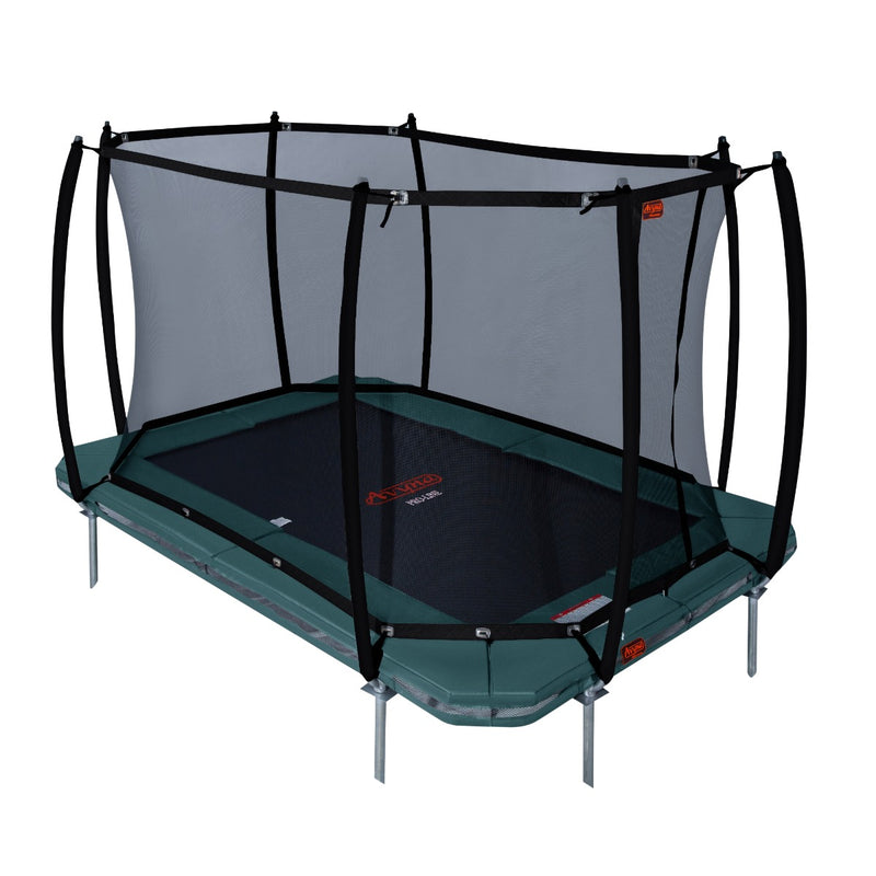 Avyna Pro-Line InGround Trampoline 340x240 (234) met veiligheidsnet – Groen