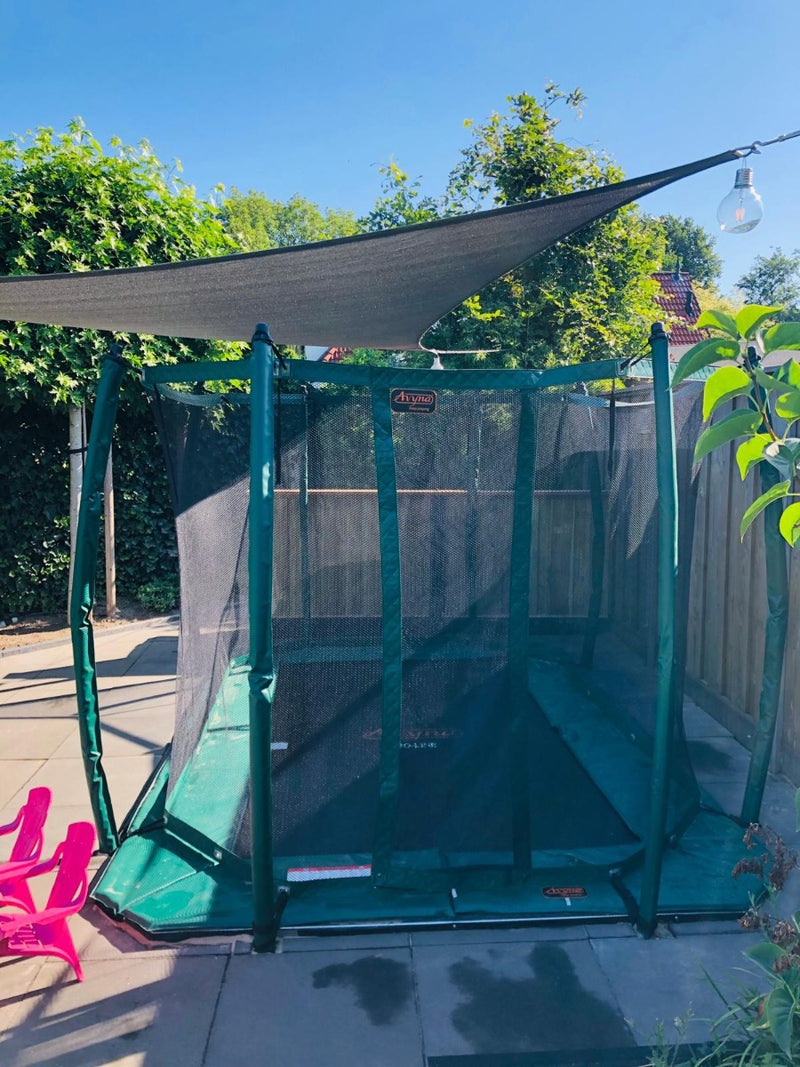 Veiligheidsnet voor trampoline 340x240 (234) - Groen