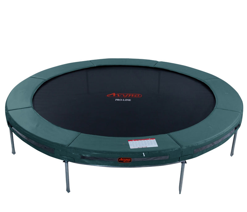 Avyna Pro-Line InGround Trampoline Ø305 (10) – Groen