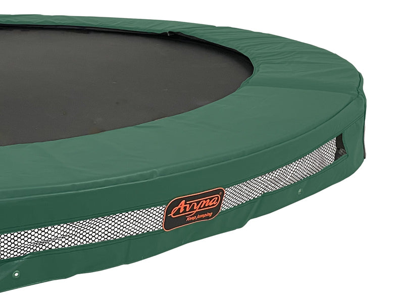 Universele InGround Trampoline Rand HD Ø330 - Groen